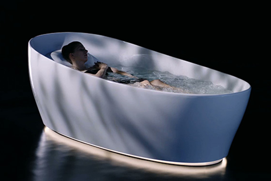 TOTO Floatation Tub touch-operated controller